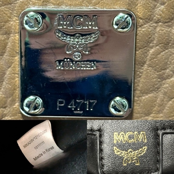 ?Authentic MCM Cognac Backpack- Like New? main image 6